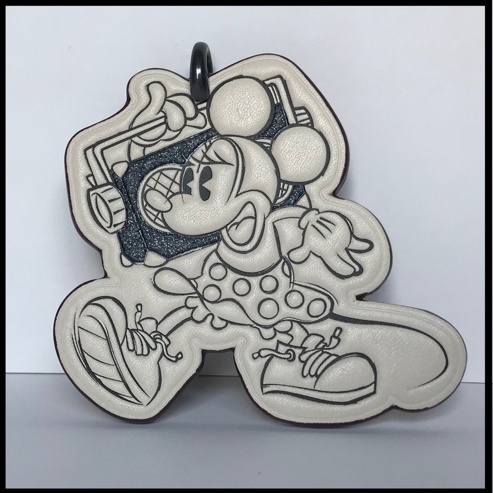 *FLASH SALE Disney X Coach Minnie Mouse keychain